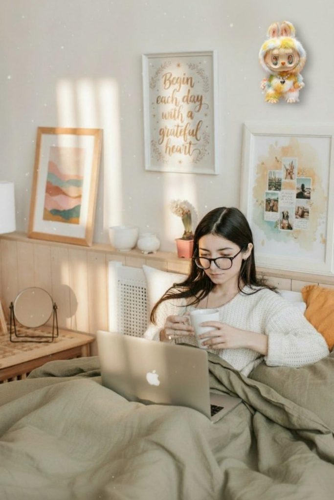 Canvas art hanging above a cozy morning coffee corner, bringing inspiration and calm to daily routines.
